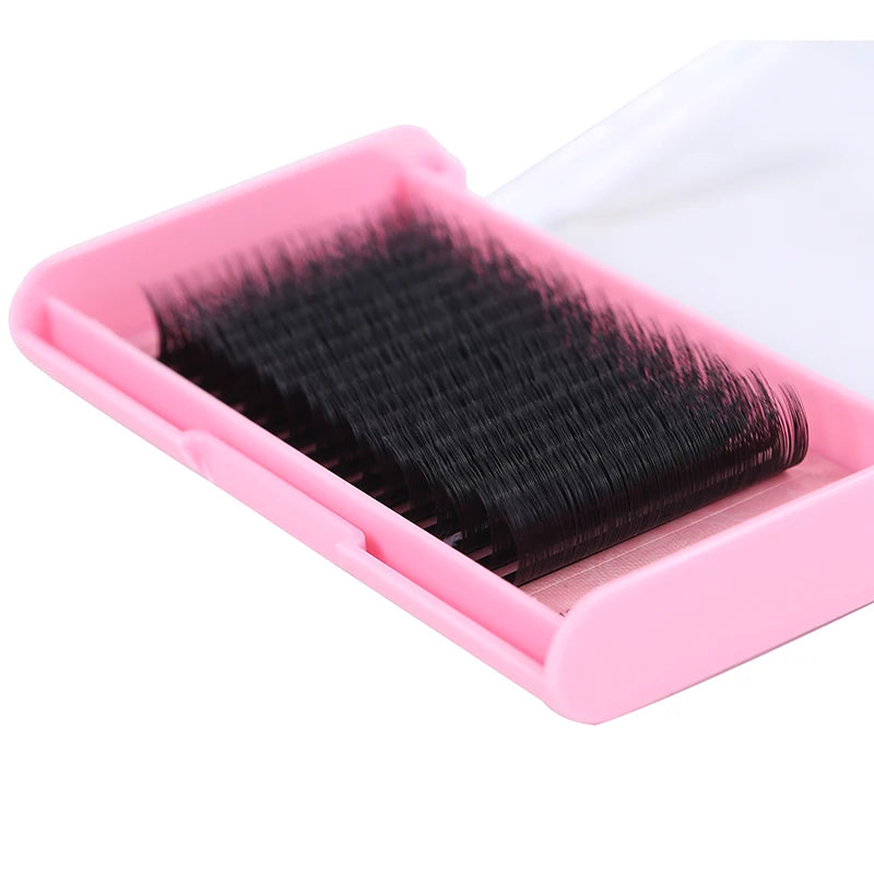 5trays length 17mm 18mm Extra long eyelash extension natural false eyelashes Individual eyelash