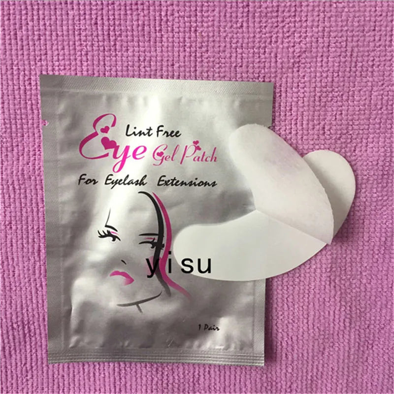 50 Pairs/Pack eyelashes Under Gel Eye Pads Patches For Eyelash Extension Eye Lash Paper Patches Stickers women Make Up Tools