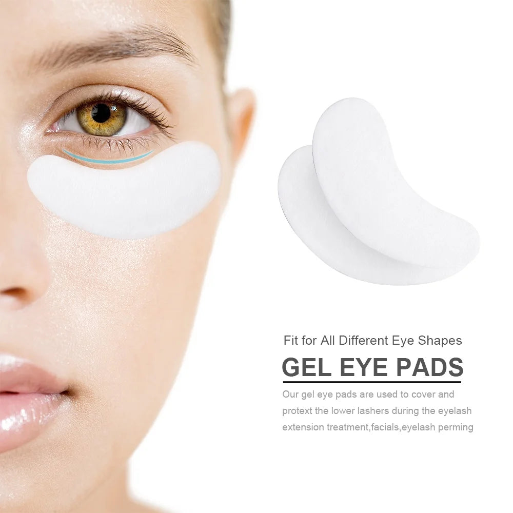 Eye Patches Eyelash Extension Under Eyelashes Fake Lashes Stickers Lash Extension Supplies Patches For Building Eyelid Stickers