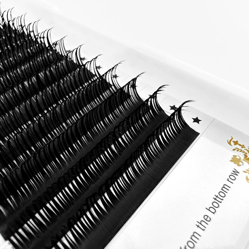 Abonnie Spikes Lashes Extensions Wet Classic Eyelashes New Eyelashes for Eye Beauty