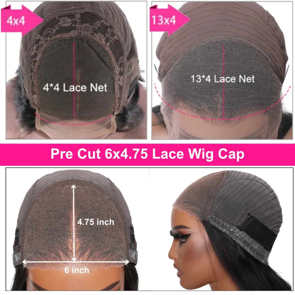 Unice Hair 13x4 Lace Front Human Hair Wigs Blunt Cut Bob Wigs 4x4 Lace Closure Wig Short Bob Wigs Deals for Women