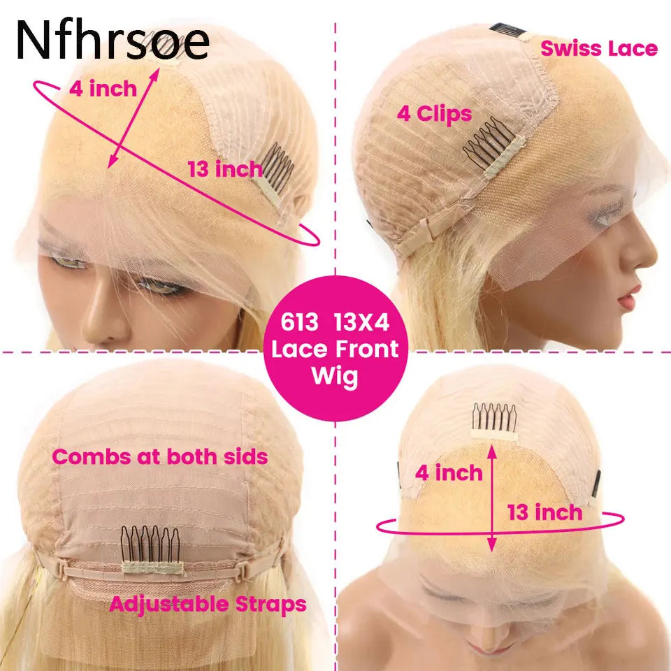 Gray Colored Lace Front Wig Human Hair For Women Grey Short Bob Wig Straight HD Lace Frontal Wig 13x4 Glueless Wig Preplucked