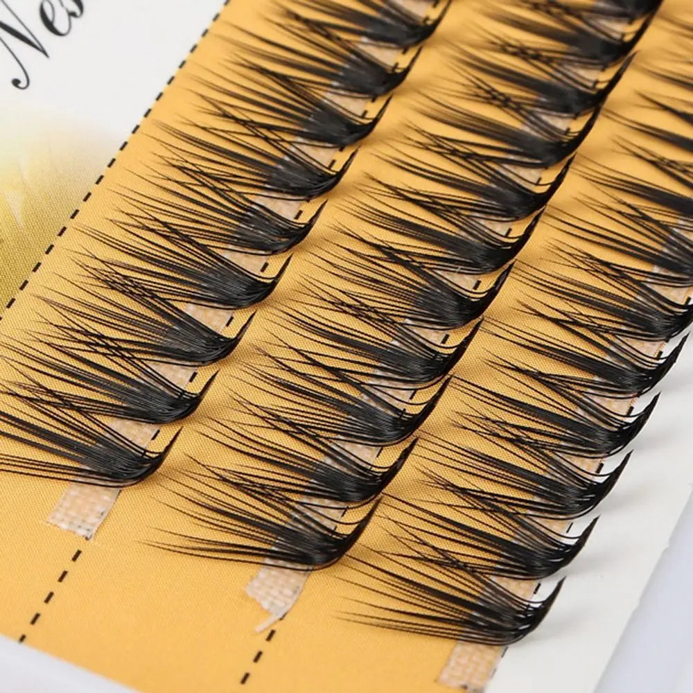 New L Curl Mink False Eyelash 60 Clusters Lashtray for Makeup 10D/20D Eyelashes Extensions Individual Handmade Eye Lashes