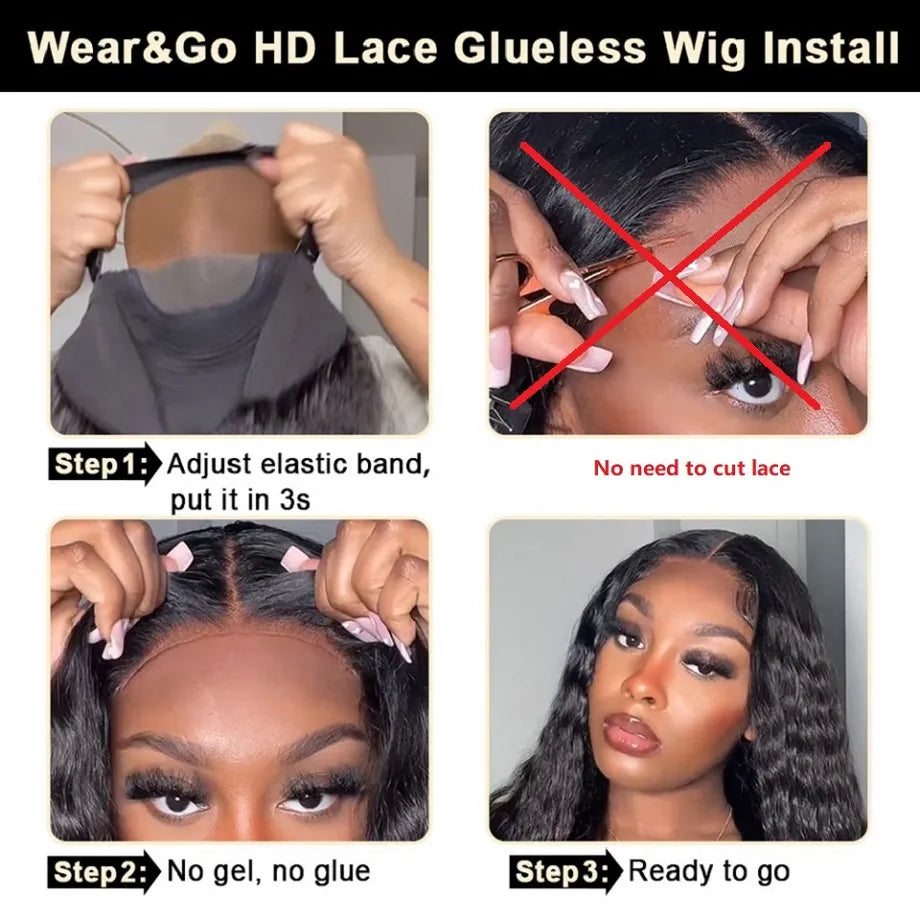 Glueless Wig Human Hair Ready To Wear Curly Hd Lace Human Hair Wigs For Women 4x4 5x5 Closure Wig Brazilian Wigs On Sale