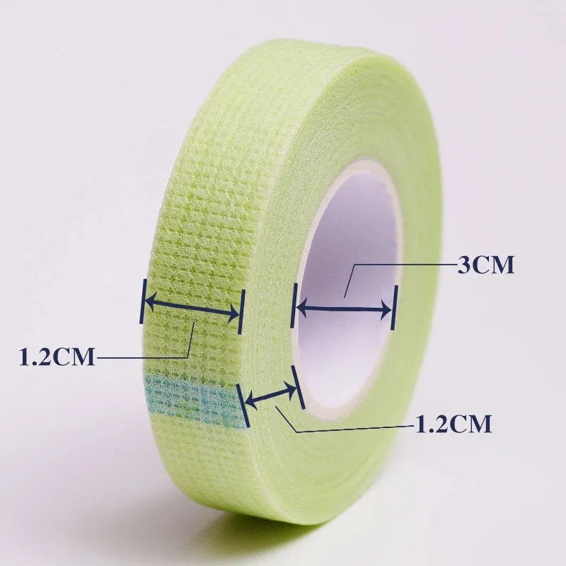 Eyelash Tape 5 Rolls Breathable Non-woven Cloth Adhesive Tape for Hand Eye Stickers Makeup Tools Eye Patches for Extension