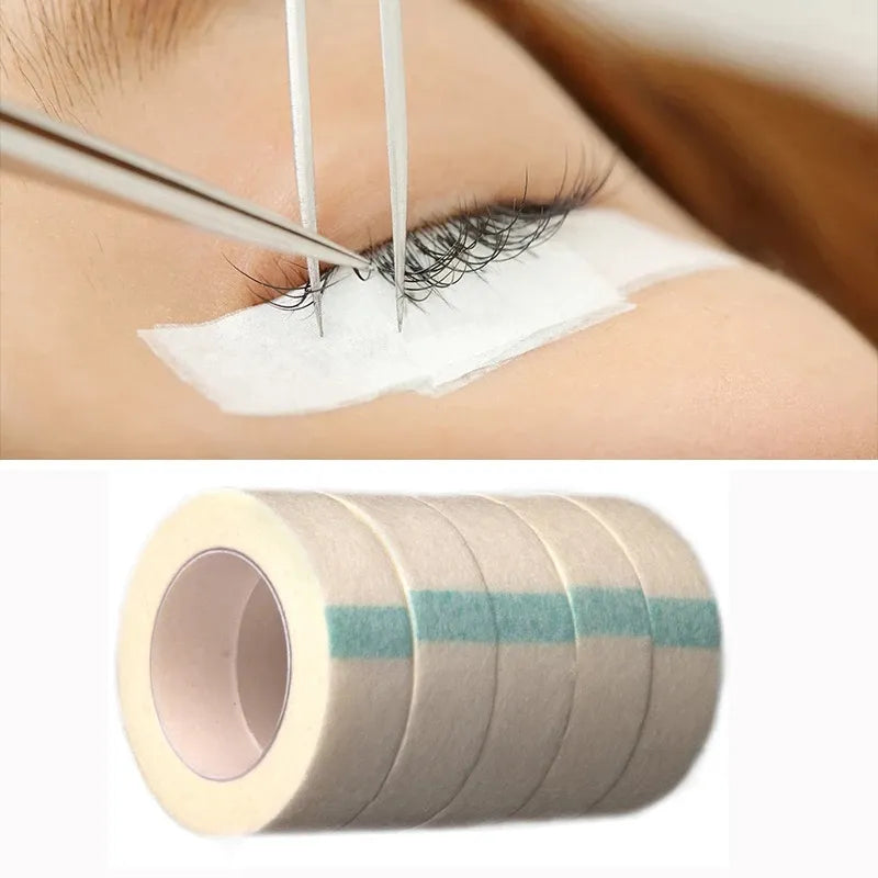 Eyelash Extension Lint Breathable Non-woven Cloth Adhesive Tape Under Eye Paper Tape For False Lashes Patch Makeup Tools