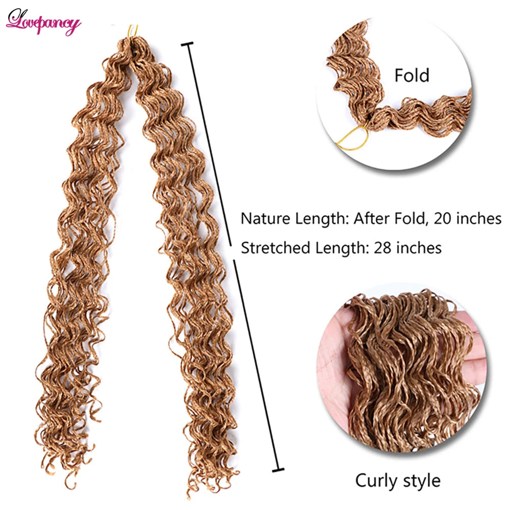 Curly Zizi Braids Crochet Box Braiding Hair Extensions Brown Blonde Grey 20 Inch Long Micro Box Braids Hair Bundles 50g/Pack