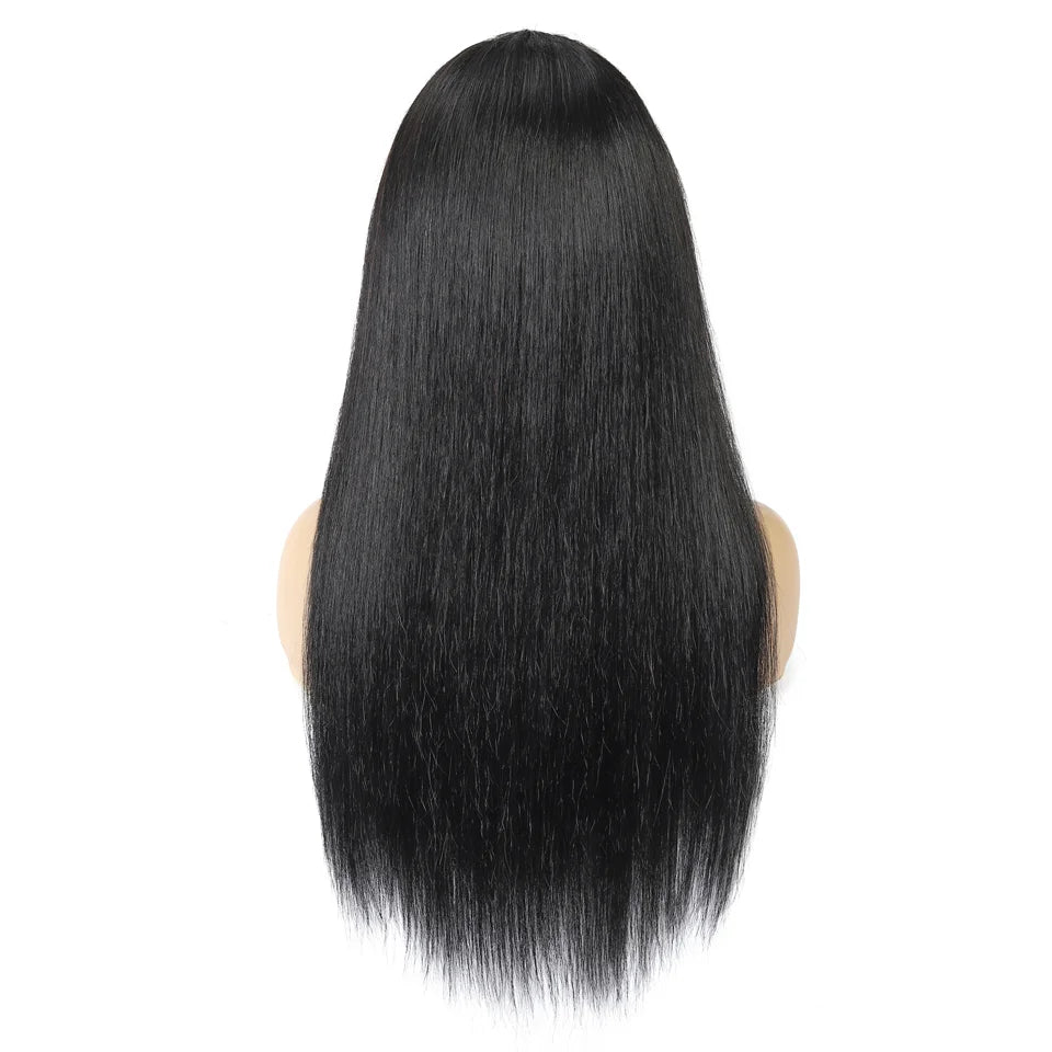 Straight U Part Wigs For Women Human Hair Malaysian Straight Human Hair Wigs 180% Density ISEE HAIR U Shape Wigs Glueless Wigs