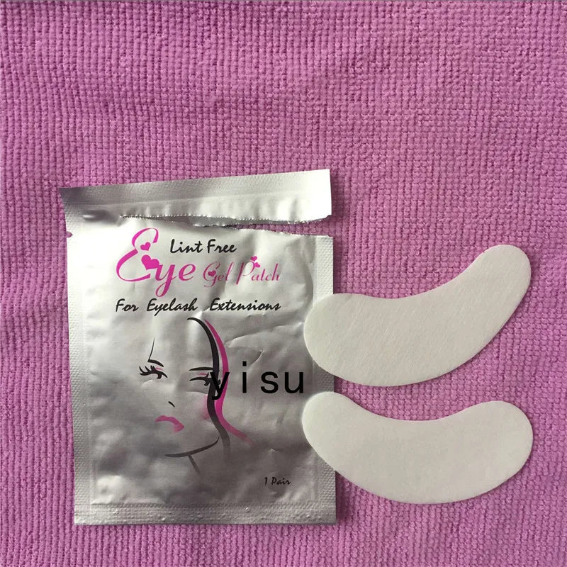 50 Pairs/Pack eyelashes Under Gel Eye Pads Patches For Eyelash Extension Eye Lash Paper Patches Stickers women Make Up Tools