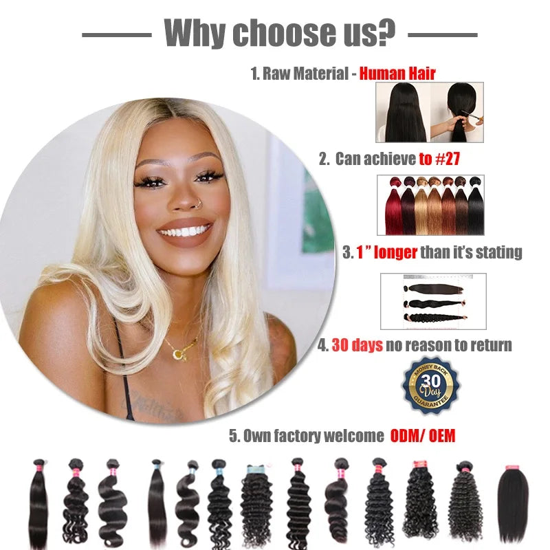 Ali Queen Hair Body Wave Brazilian Remy Human Hair Weaves Bundles Natural Color 10"-30" 100% Human Hair weaving 3/4Pcs Hair Weft