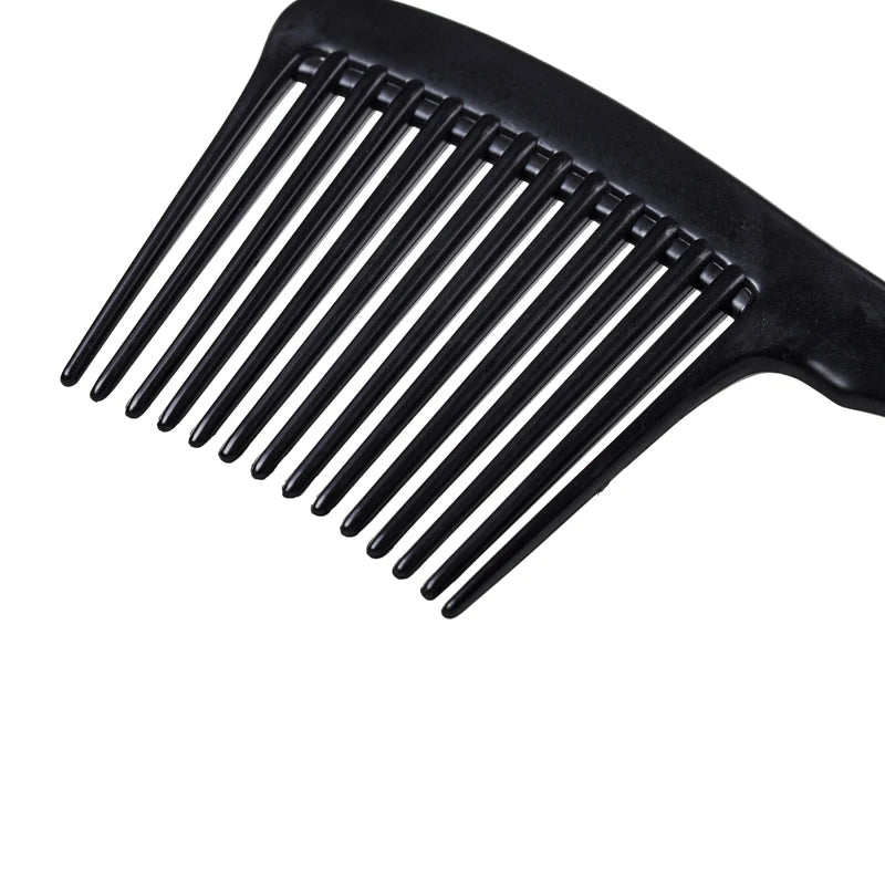 1PC Black Large Wide Teeth Comb For Long Curly Hair Women Wig Detangling Hairdressing Reduce Hair Loss Brush