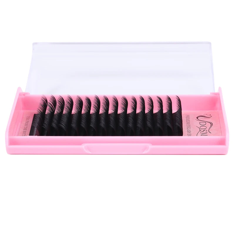 5trays length 17mm 18mm  Extra long eyelash extension  natural false eyelashes Individual eyelash