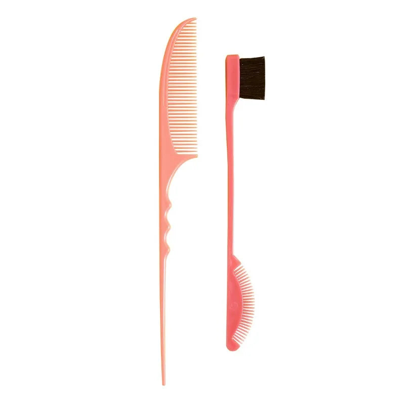 Wanmei Moon Teeth Pointed Tail Comb Hair Makeup Plate Hair Beauty Comb Edge Fragmentation Hair Brush Wig Adjustment Eyebrow Brus