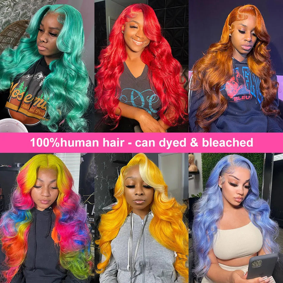 613 Hd Lace Frontal Wig 13x6 Human Hair Wigs For Women Brazilian Hair Pre Plucked 30 Inch 13x4 Blonde Body Wave Lace Front Wig