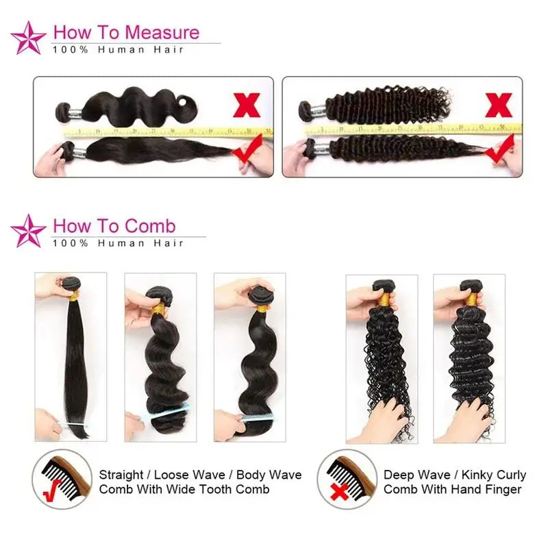Human Hair Bundles Straight Hair Weave 1 3 4 Bundles Deals Unprocessed Peruvian Virgin Hair Natural Black 1B Can Be Dyed