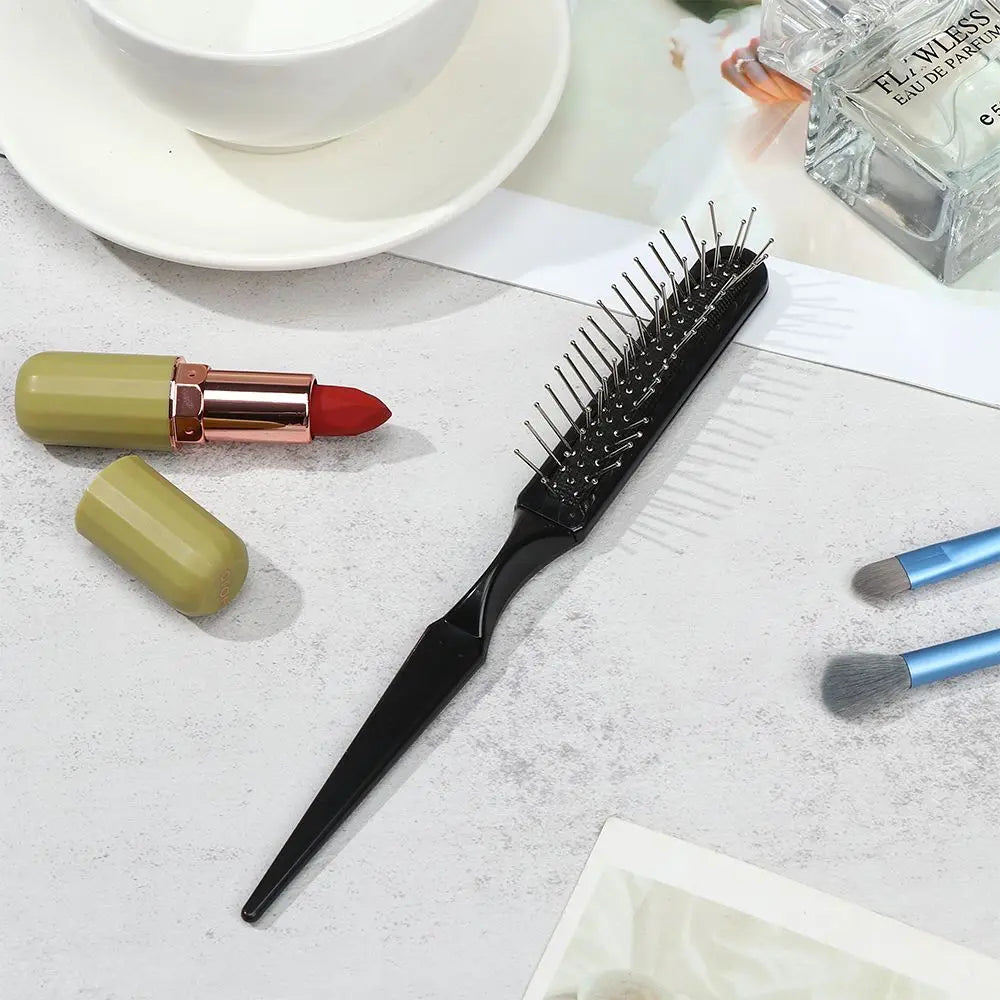 Women Pointed Tail Hairdressing Styling Tool Professional Hair Brush Scalp Massage Comb Dyeing Comb Wig Brush