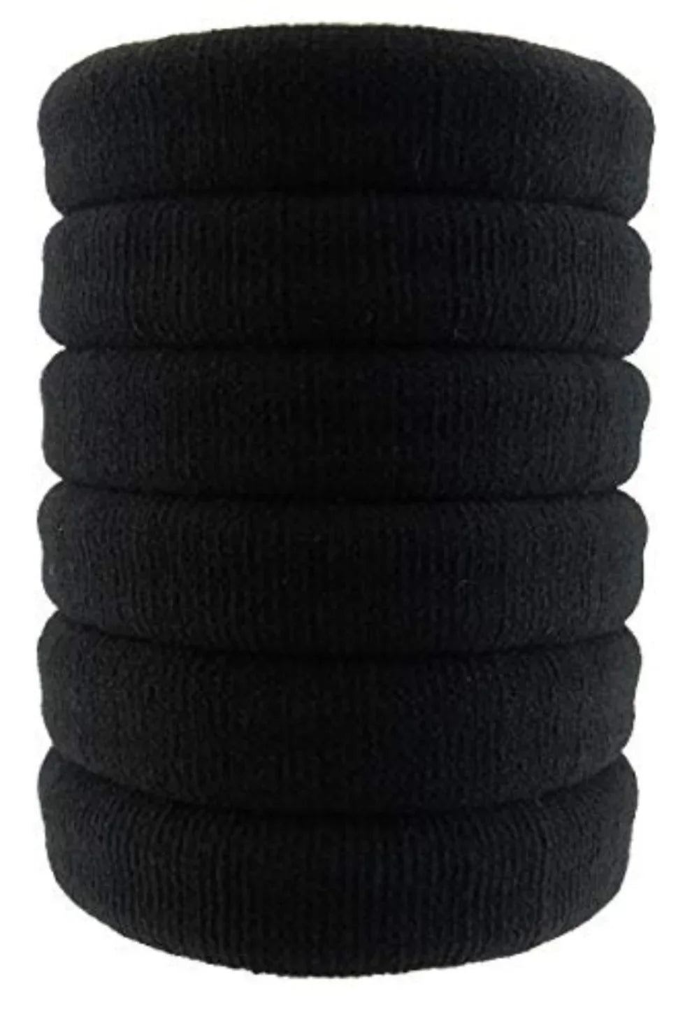 50pcs Cloth Black Hair Bands for Women Girls Hairband High Elastic Rubber Band Hair Ties Ponytail Holder Scrunchies Accessories