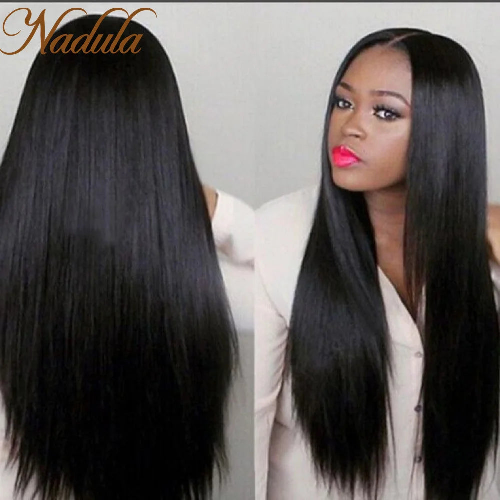 Nadula Hair 6X4.5 Lace Closure Wig Glueless Pre Cut Lace Wigs Straight Human Hair Wig Upgrade Breathable Cap Air Wig Wear&Go