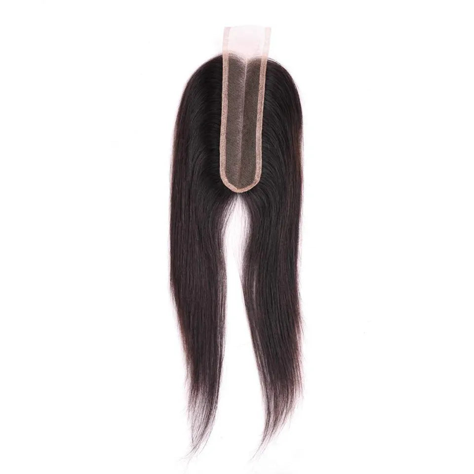 Alipretty Straight Hair Kim Closure 2x6 Lace Middle Part Swiss Lace Human Hair Closure For Women Brazilian Remy Hair Weaving