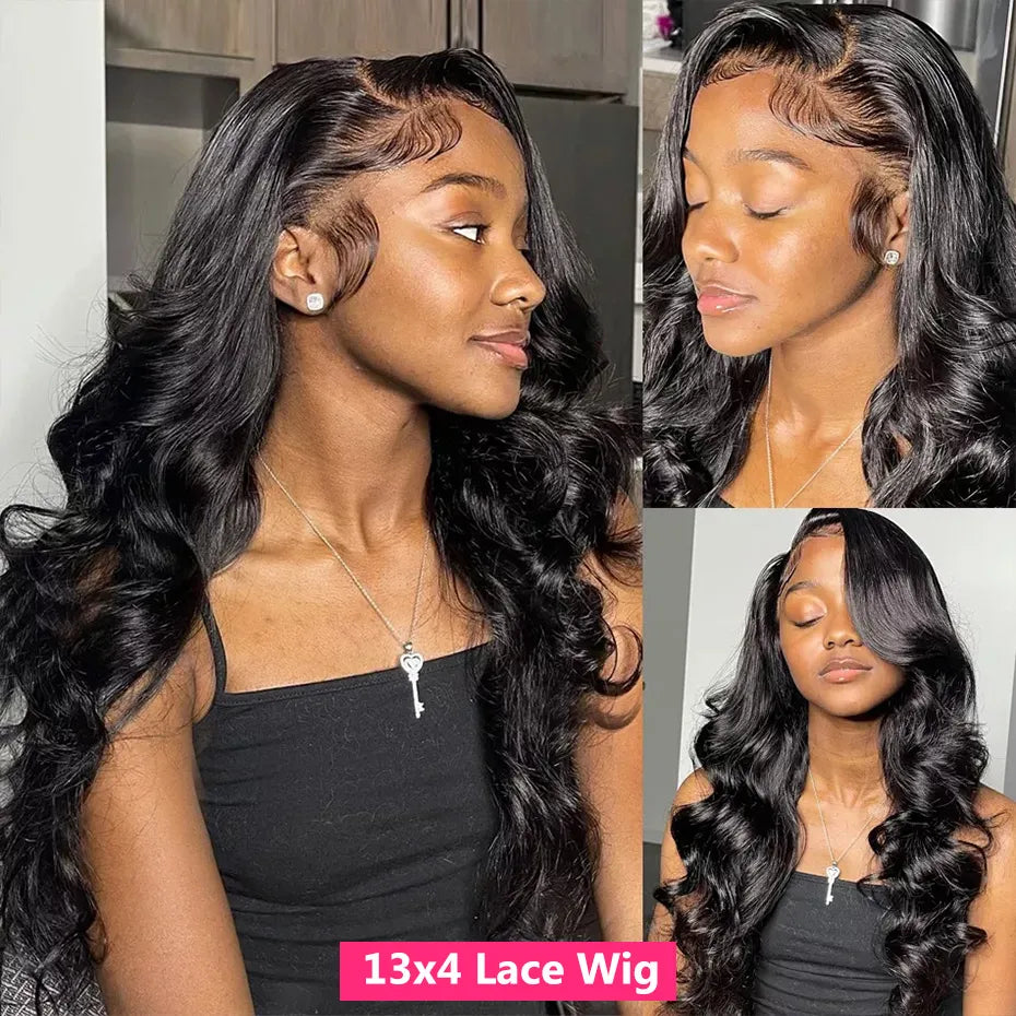 Gabrielle 13x6 13x4 Lace Front Wig Human Hair for Women Body Wave Glueless Lace Frontal Human Hair Wigs Raw Indian Natural Hair