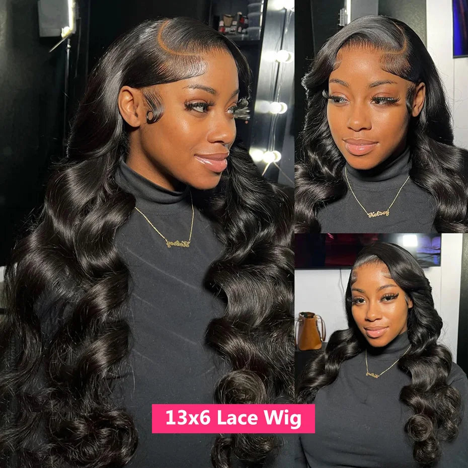 Gabrielle 13x6 13x4 Lace Front Wig Human Hair for Women Body Wave Glueless Lace Frontal Human Hair Wigs Raw Indian Natural Hair