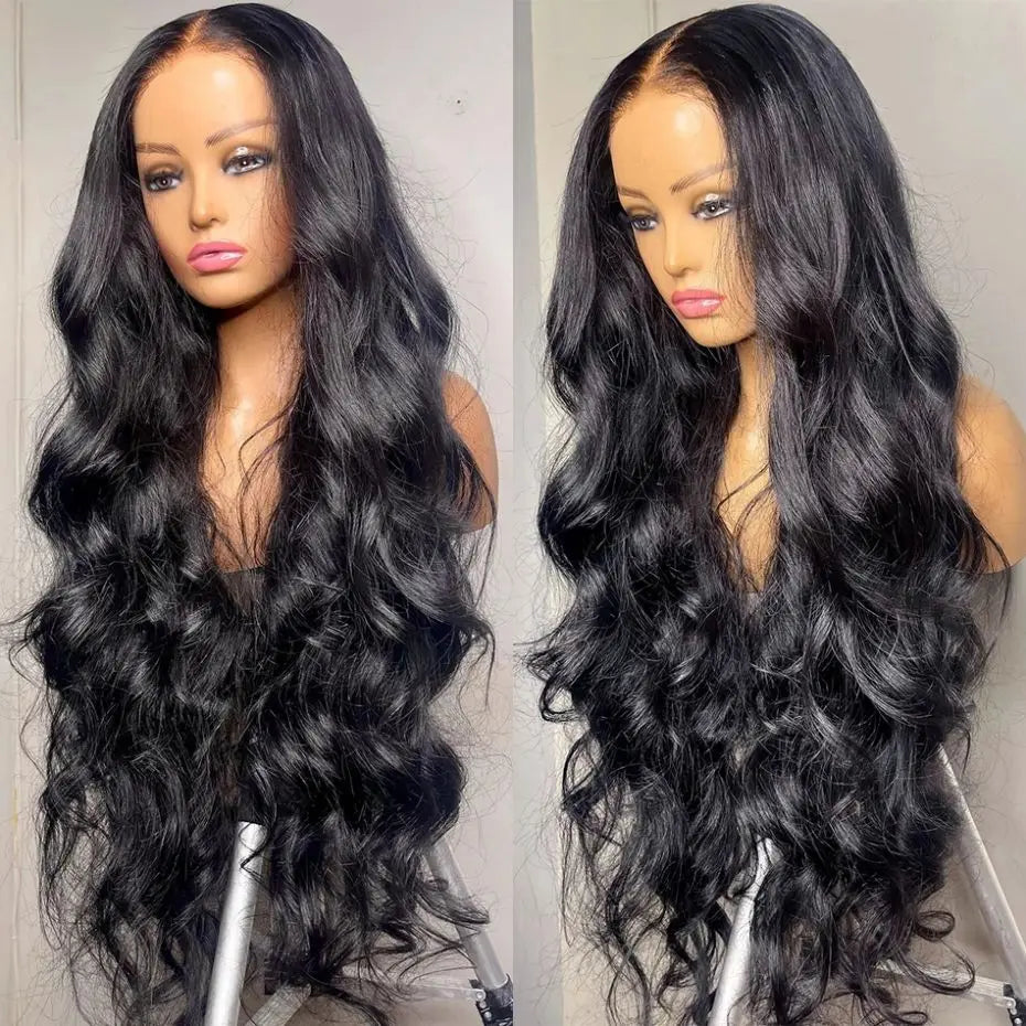 36inch 13x4 Body Wave Lace Front Wig 4x4 Human Hair Pre Plucked Brazilian Human Hair Lace Frontal Wigs For Women Jarin Hair