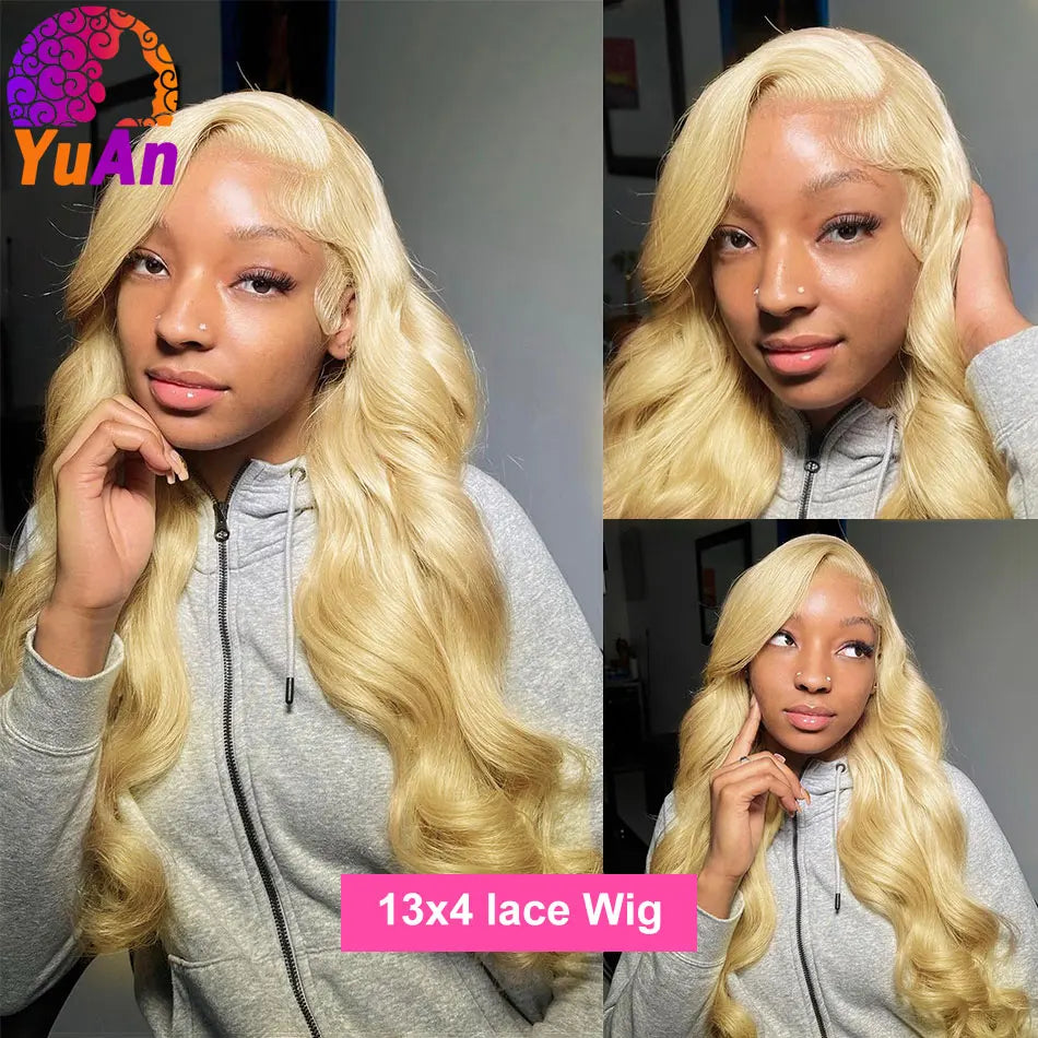 613 Hd Lace Frontal Wig 13x6 Human Hair Wigs For Women Brazilian Hair Pre Plucked 30 Inch 13x4 Blonde Body Wave Lace Front Wig