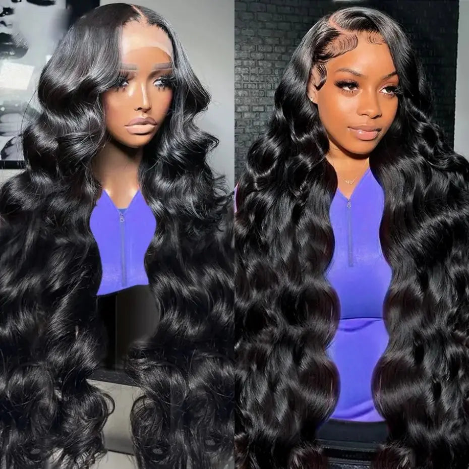 36inch 13x4 Body Wave Lace Front Wig 4x4 Human Hair Pre Plucked Brazilian Human Hair Lace Frontal Wigs For Women Jarin Hair