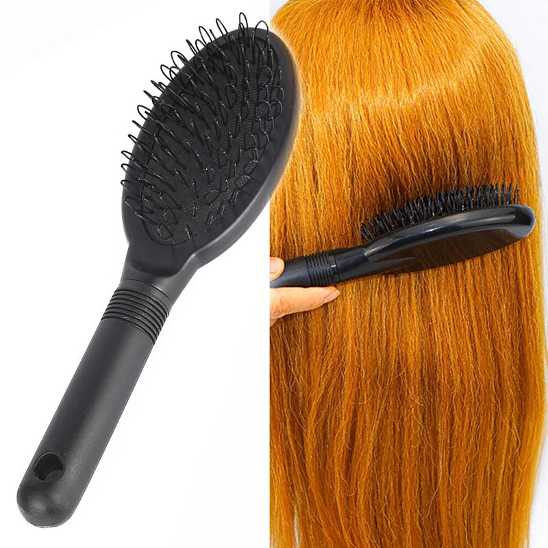 New Professional Salon One Piece Brush Bristle Comb Massage Anti-Static Hair Extension Loop Brush Wig Care Comb Hair Accessories