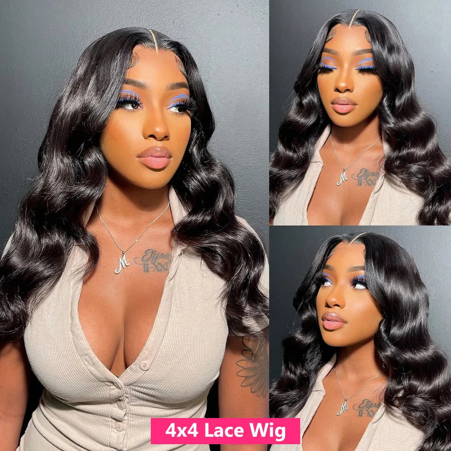 Gabrielle 13x6 13x4 Lace Front Wig Human Hair for Women Body Wave Glueless Lace Frontal Human Hair Wigs Raw Indian Natural Hair