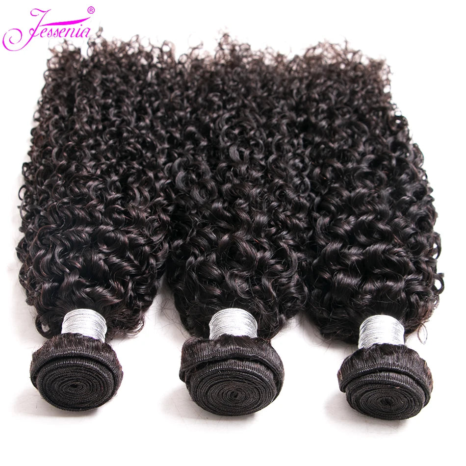 12A Raw Kinky Curly 3 4Bundle Deals Virgin Hair Extension Natural Black 8-26Inch Virgin Hair 100 Mongolian Real Human Hair Weave